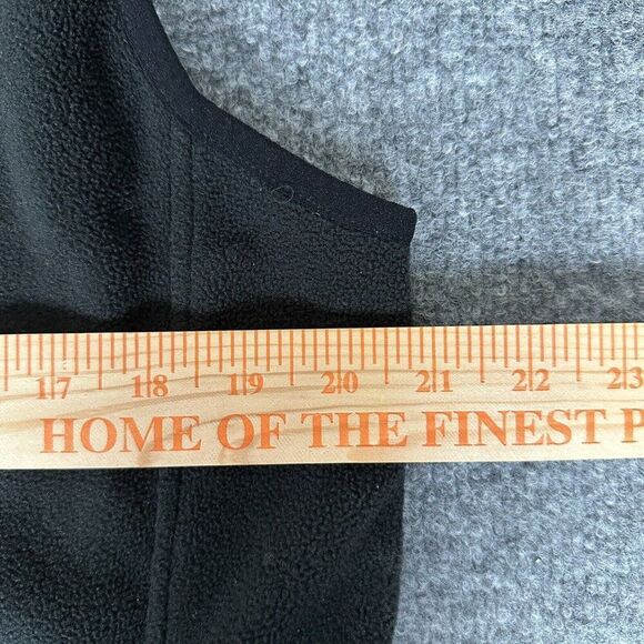 Arizona Cardinals Fleece Vest Mens Small Black Red NFL Football‎ Full Zip Adult - Picture 6 of 7